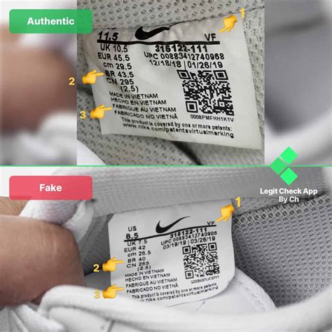 how to know if a shoe is fake|nike shoes authenticity check.